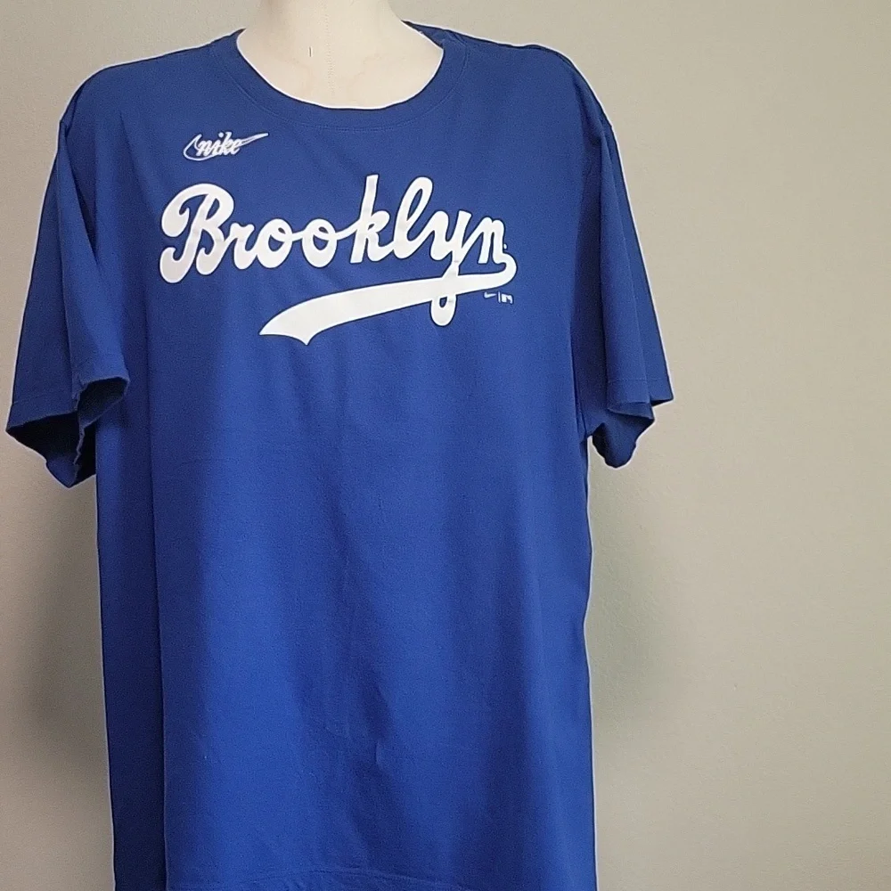 Nike Blue Brooklyn Short Sleeve Tee